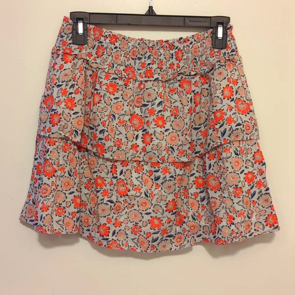 Girls vineyard vines floral skirt